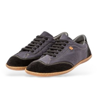 El Naturalista L�der Sneakers N5295 The Traveller svart