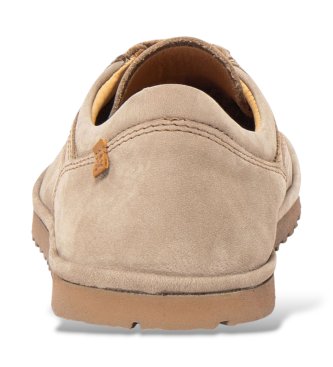 El Naturalista Tribu Beige Leather Sneakers N5377