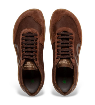 El Naturalista Leder Turnschuhe N5435 braun