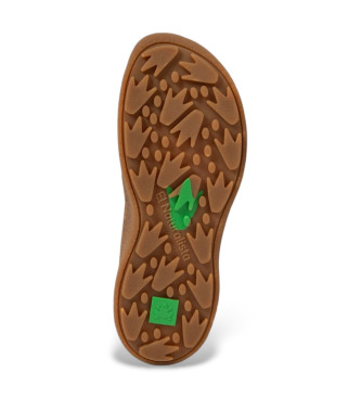 El Naturalista Leder Turnschuhe N5435 braun