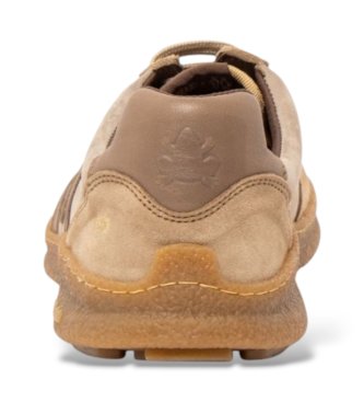 El Naturalista Oroel N5435 Beige Leather Sneakers