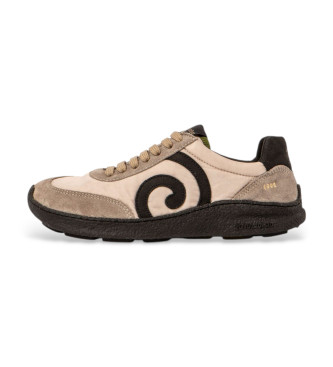 El Naturalista Sneakers in pelle beige N5435A
