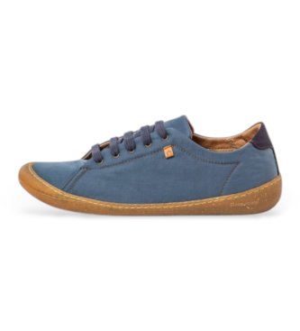 El Naturalista Leren sneakers N5767A Pawikan blauw