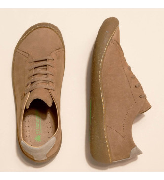 El Naturalista Pantofole in pelle N5770 Pawikan marrone n