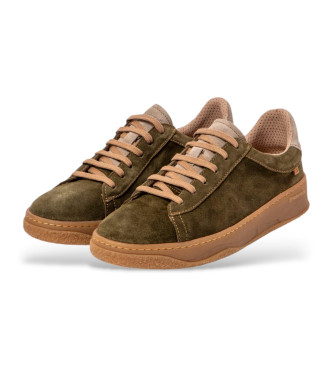 El Naturalista Leather trainers N5848 green