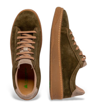 El Naturalista Leather trainers N5848 green