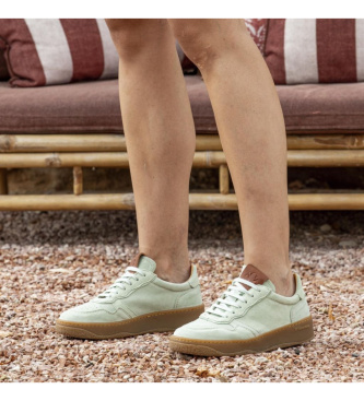 El Naturalista Leder Turnschuhe N5844S Geo gr�n