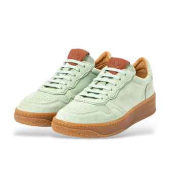 El Naturalista Leder Turnschuhe N5844S Geo gr�n