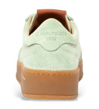 El Naturalista Leder Turnschuhe N5844S Geo gr�n