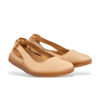 El Naturalista Chaussures en cuir N5906 Origine beige