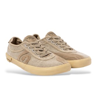 El Naturalista N5953 beige leather shoes