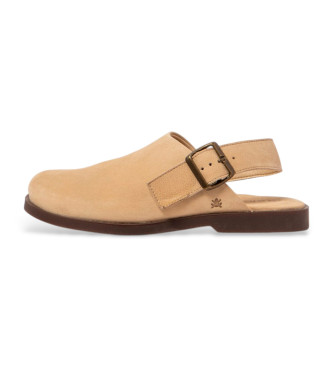 El Naturalista Lederclogs N5871 creme