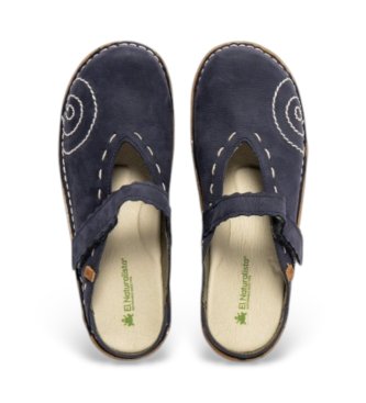 El Naturalista Sabots en cuir Ng96 Yggdrasil marine