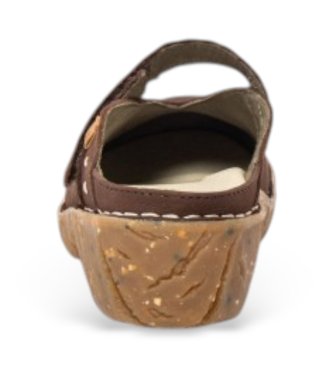 El Naturalista Sabots en cuir Ng96 Yggdrasil marron fonc�