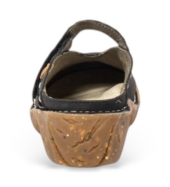El Naturalista Ng96 Yggdrasil Leather Clogs noir