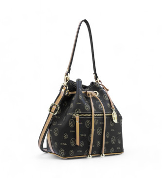 El Potro Vintage Sack Tasche schwarz