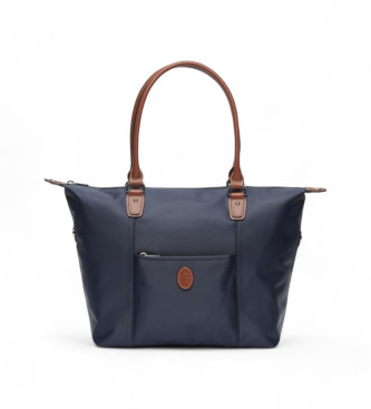 El Potro Sac  main Paris Cuir marine