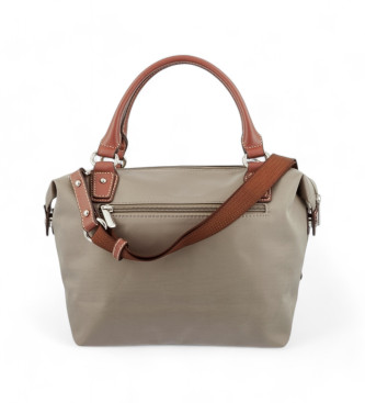 El Potro Paris taupe tote bag