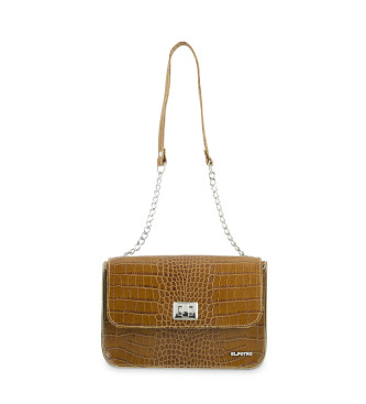 El Potro Brown Coco leather handbag