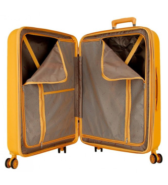 El Potro Juego de maletas Vera 55 - 70 cm amarillo