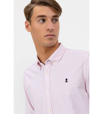 El Pulpo Camisa Popelin Oxford rosa 