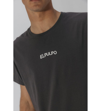 elPulpo T-shirt Aventure dans l'Arctique gris fonc