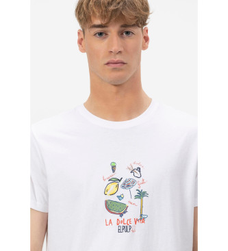 El Pulpo Dolce Vita T-shirt wei