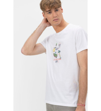 El Pulpo Dolce Vita T-shirt blanc