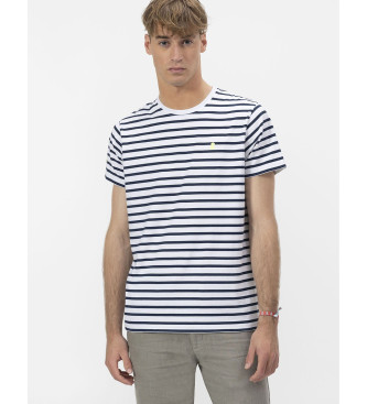 El Pulpo Blue Nautical Stripes T-shirt