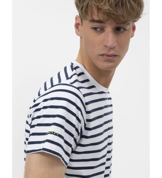 El Pulpo Blue Nautical Stripes T-shirt