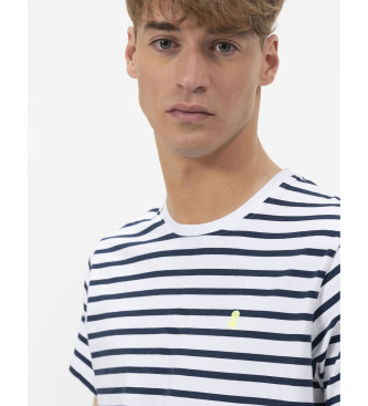 El Pulpo Blue Nautical Stripes T-shirt