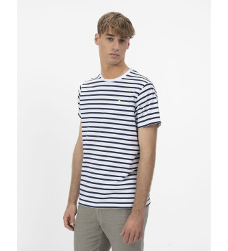 El Pulpo Blue Nautical Stripes T-shirt