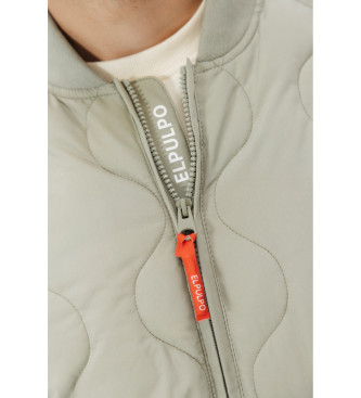 El Pulpo Chaqueta Bomber Acolchada Sven verde