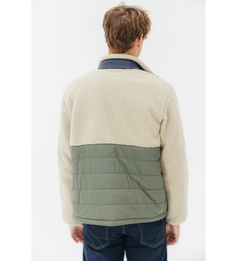 El Pulpo Jacket Estonia off-white, green