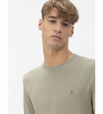 El Pulpo Basic jumper green