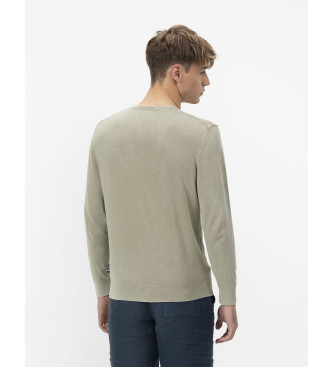 El Pulpo Basic jumper green