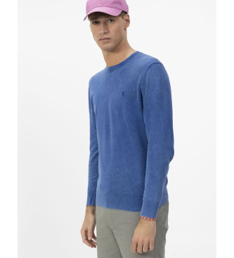 El Pulpo Maglia Basic extra sottile in blu