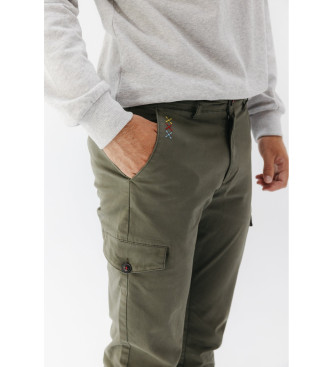 El Pulpo Pantaln Cargo Peach verde
