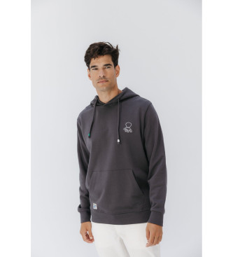 El Pulpo Winter Poles Hoodie grey