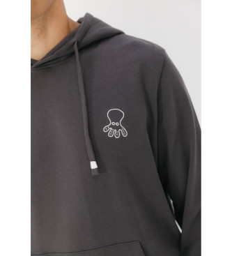 El Pulpo Winter Poles Hoodie grey