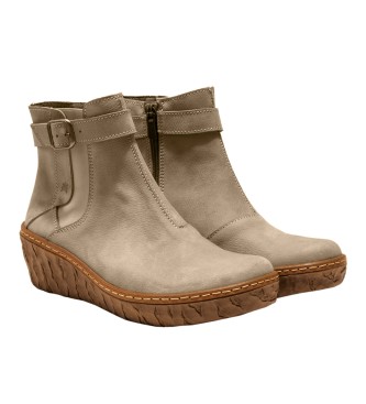 El Naturalista Leather boots N5133 Pleasant Pleasant Stone / Myth Yggdrasil