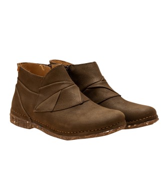 El Naturalista Leather ankle boots N5467 Pleasant Forest/Angkor