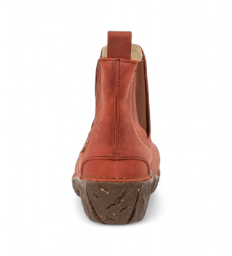 El Naturalista Leather ankle boots N158 Arizona red