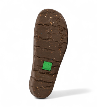El Naturalista Bottines en cuir vert kaki Arizona