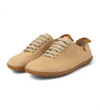 El Naturalista Zapatillas de piel N296 Viajero beige