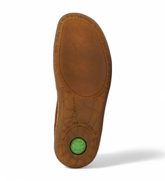 El Naturalista Baskets en cuir N296 Traveller marron