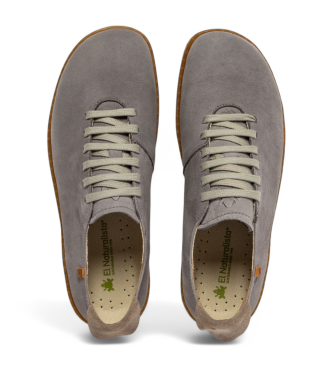 El Naturalista Zapatillas de piel N296 Viajero azul grisceo