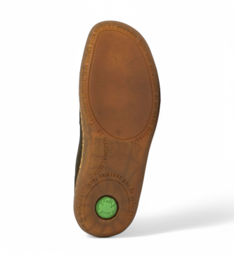 El Naturalista Baskets en cuir N296 El Viajero vert