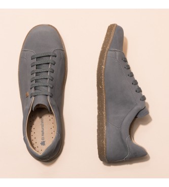 El Naturalista Sneakers in pelle grigia Nubuck-W Blue Fog Strata