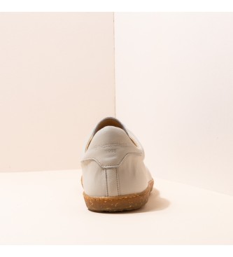 El Naturalista Sneakers Nobuck-W White Estratos in pelle bianca